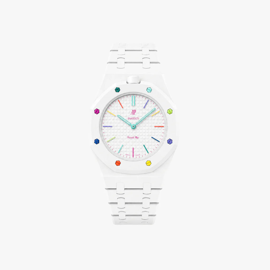 White - Royal Pop Bioceramic Strap