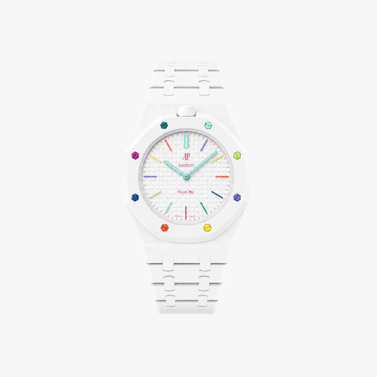 White - Royal Pop Bioceramic Strap